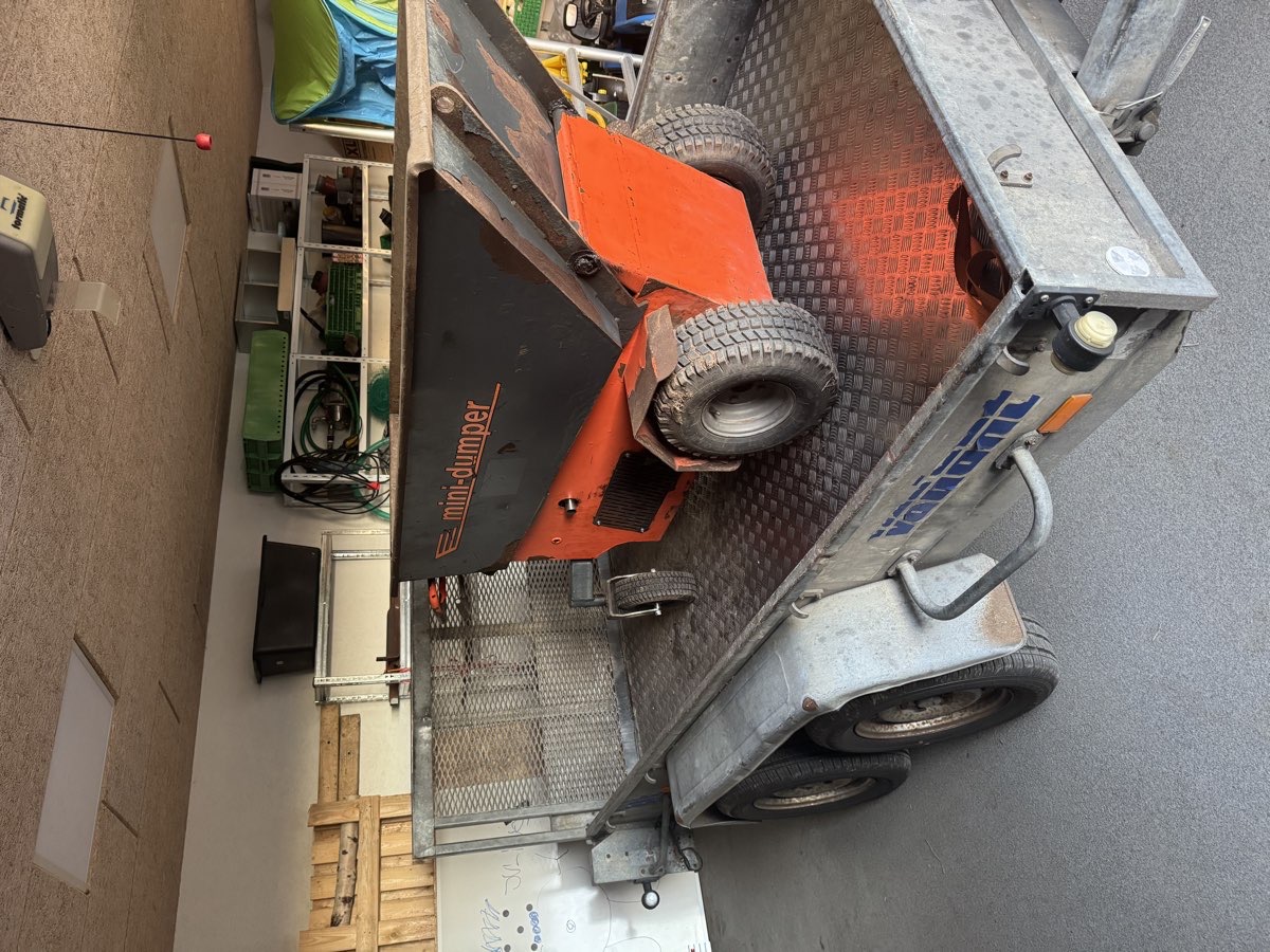 2 tons maskintrailer Variant