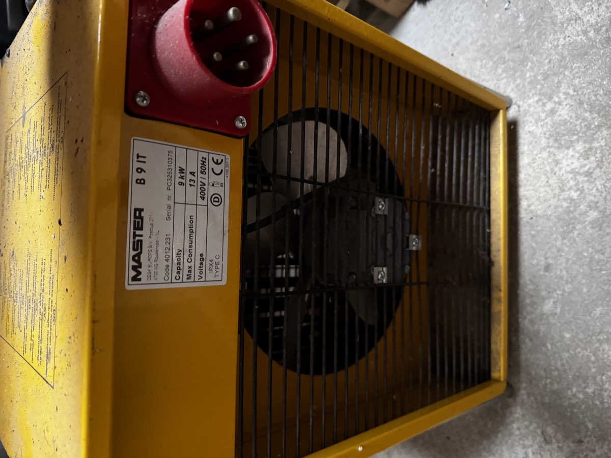 9kw varmeblæser