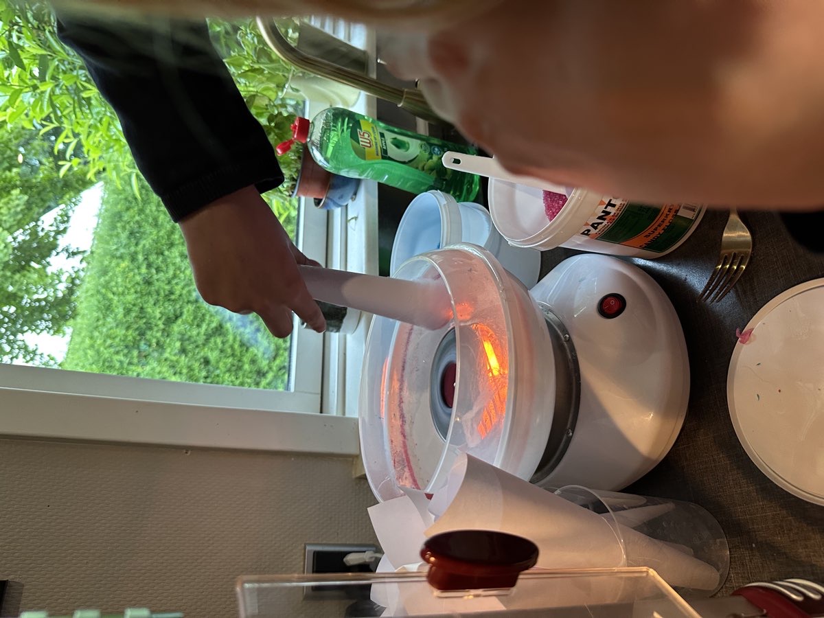 Lej en Candyfloss maskine lille