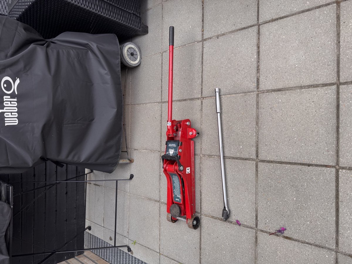 Donkraft og breaker bar