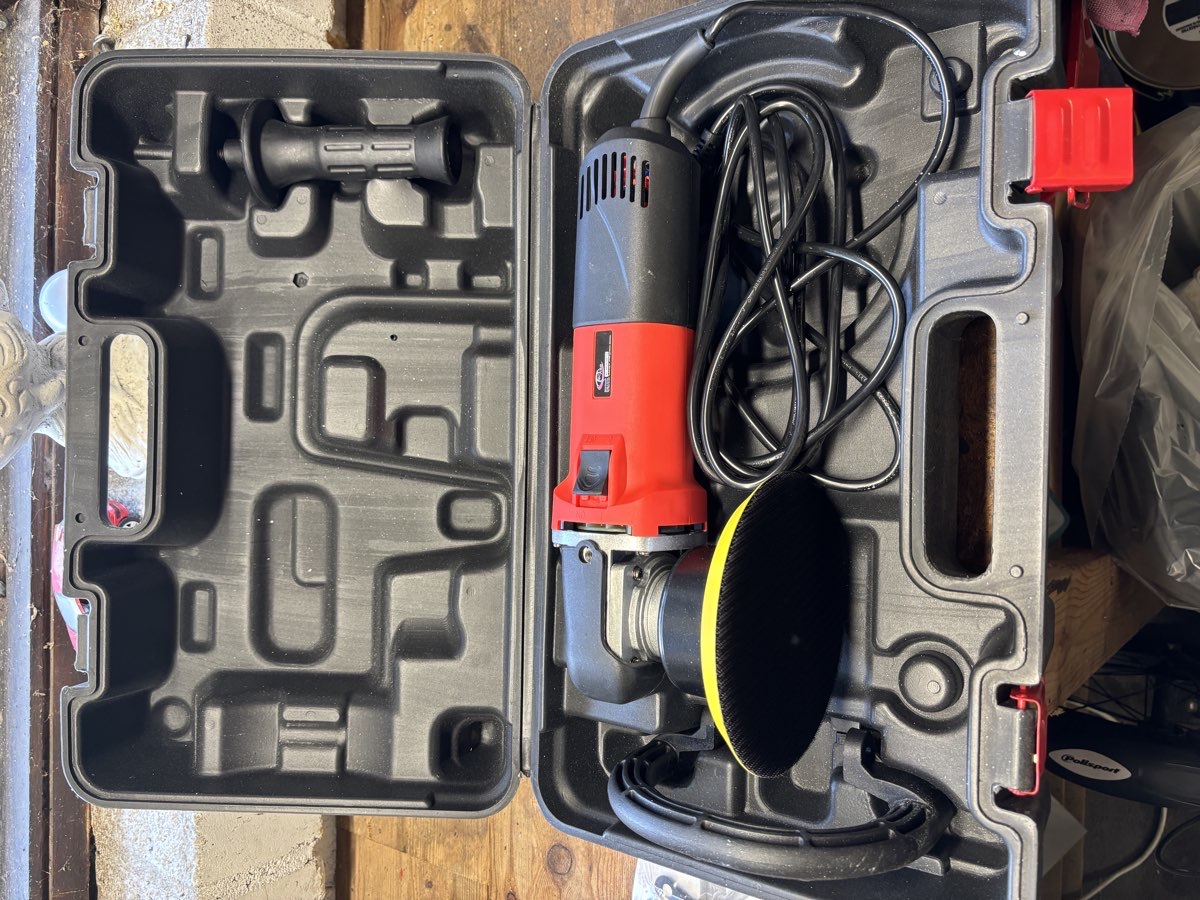 Excentrisk polermaskine