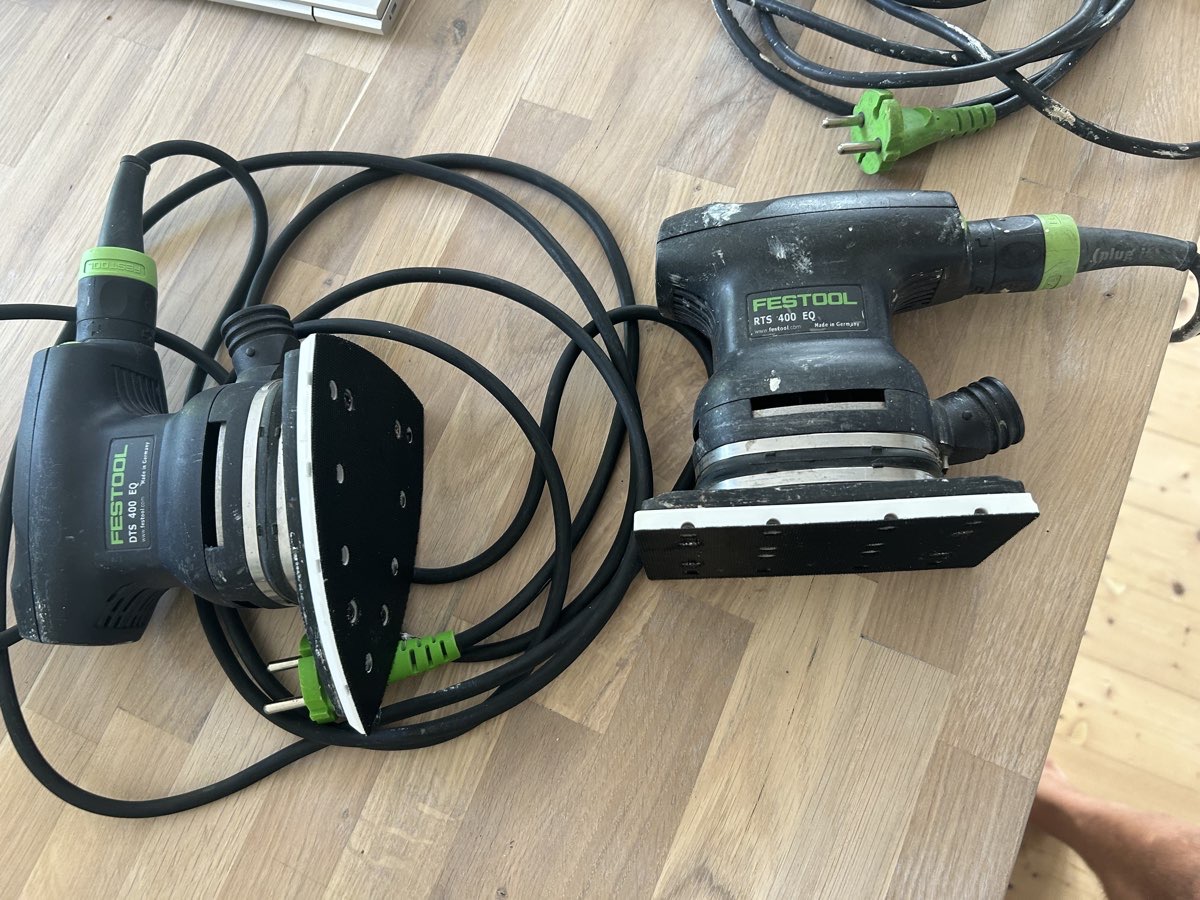 Festool sliber /rystepudser