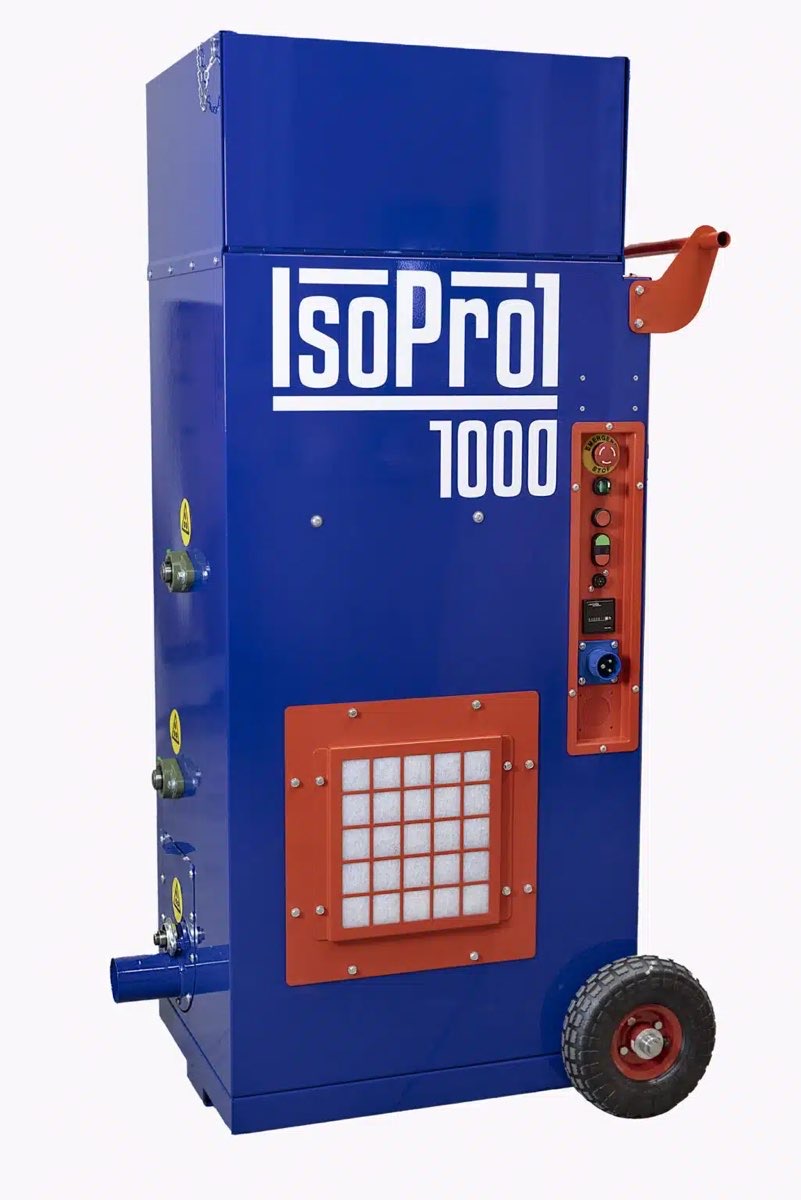 Isolerings maskine til loft og hulmur