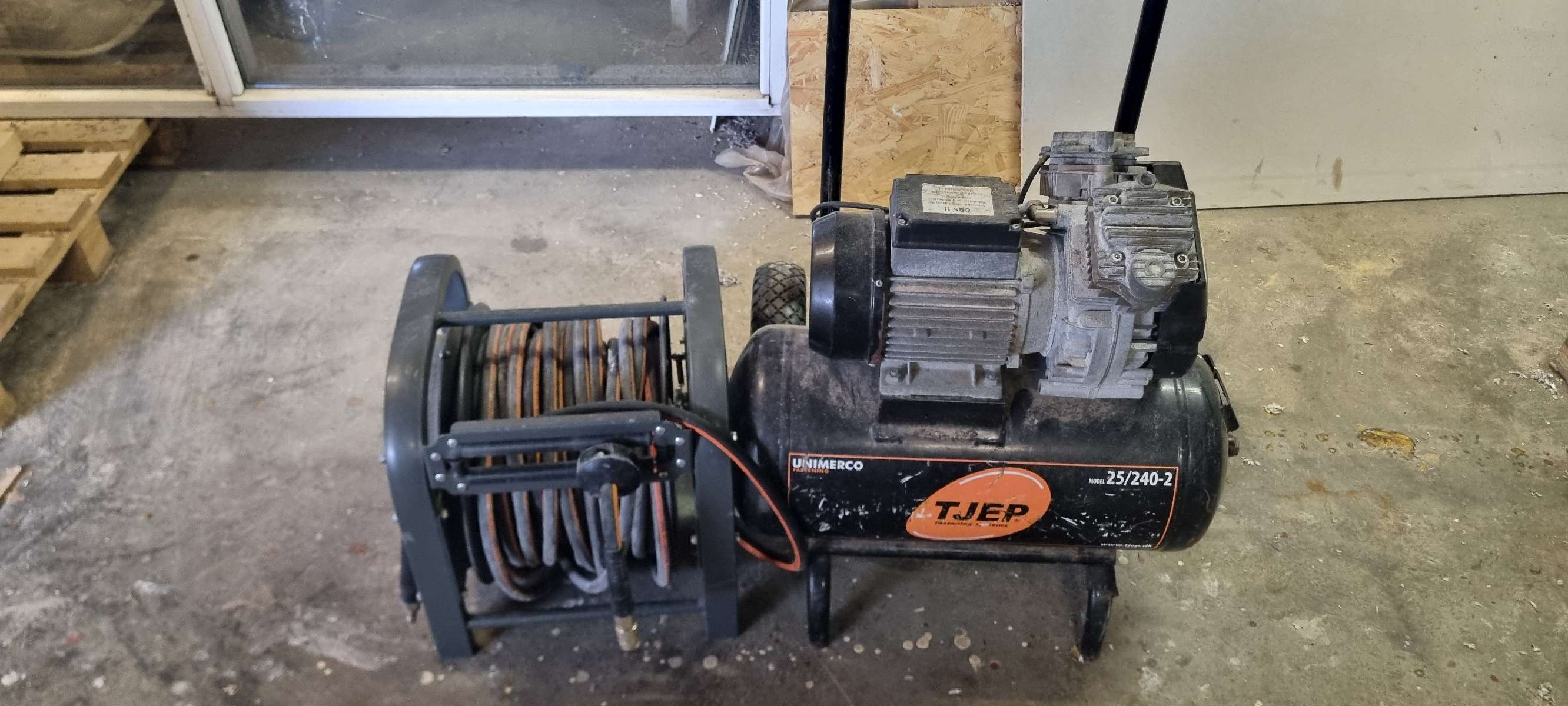 Kompressor Med slange