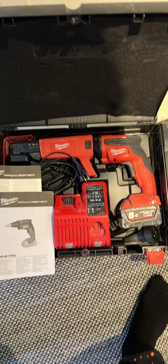 Milwaukee gipsskruemaskine