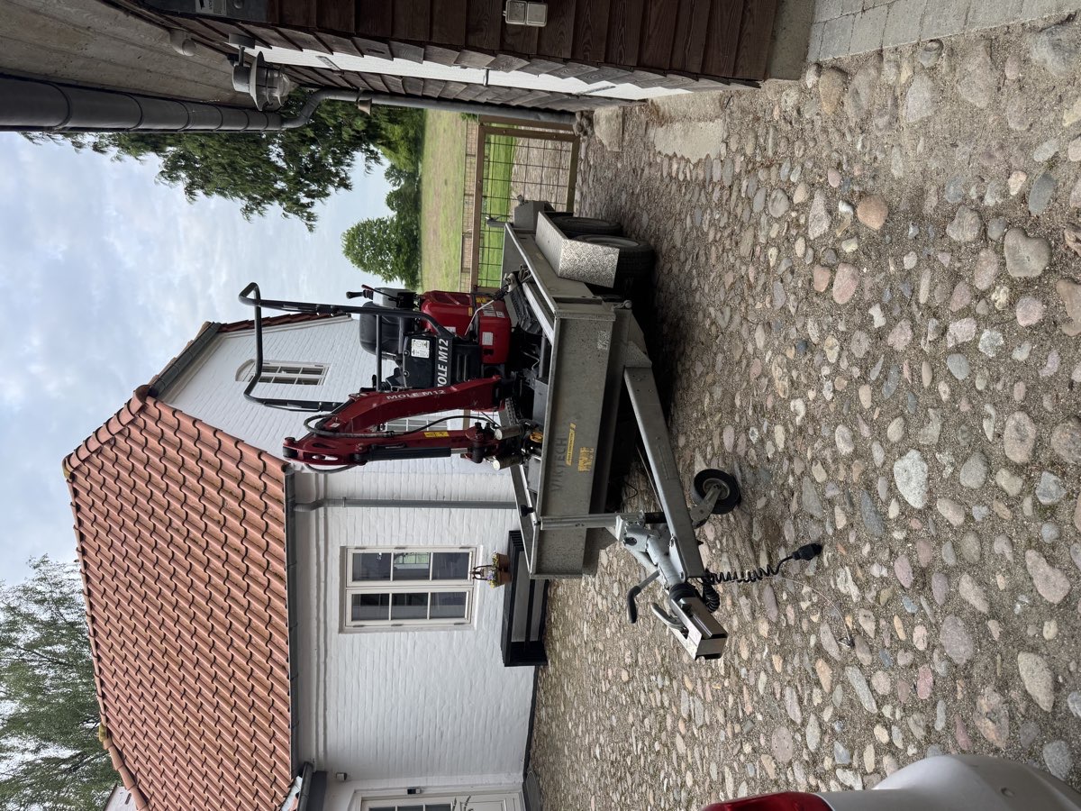 Minigraver inkl. tiptrailer