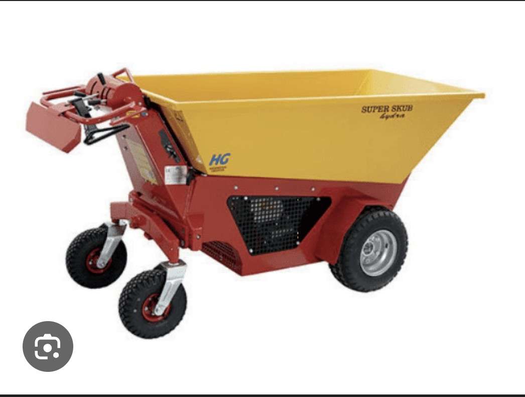 Motorbør med traktor dæk