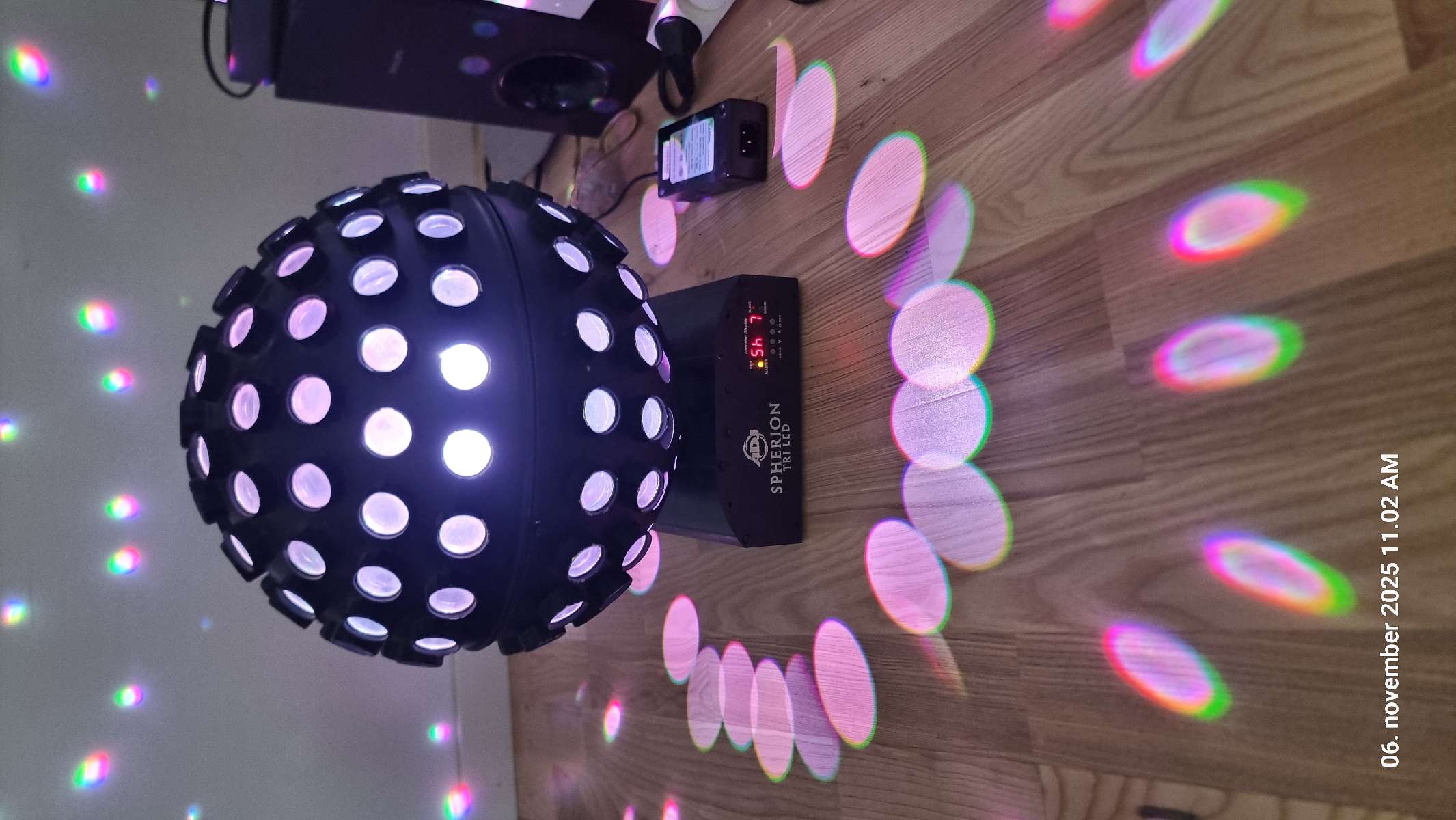 Lej en Professionel led diskokugle