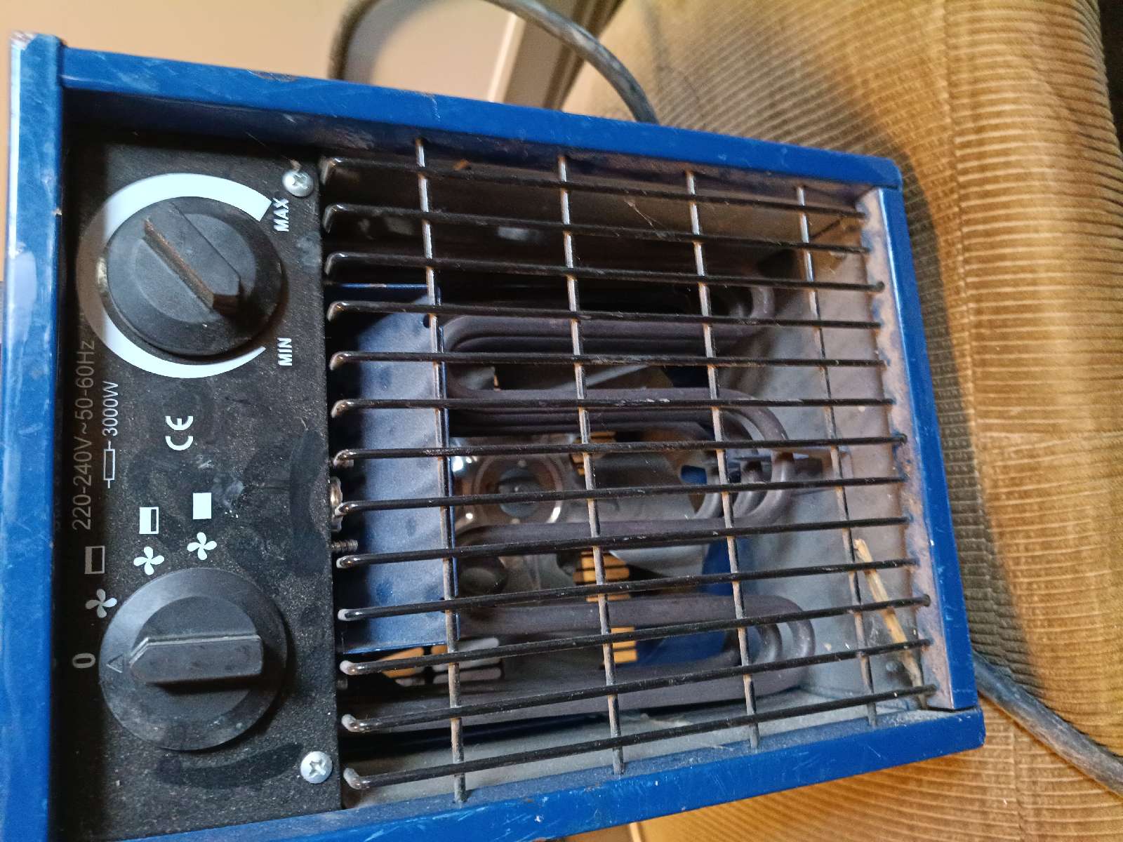 Små varmeblæsere (3000w)