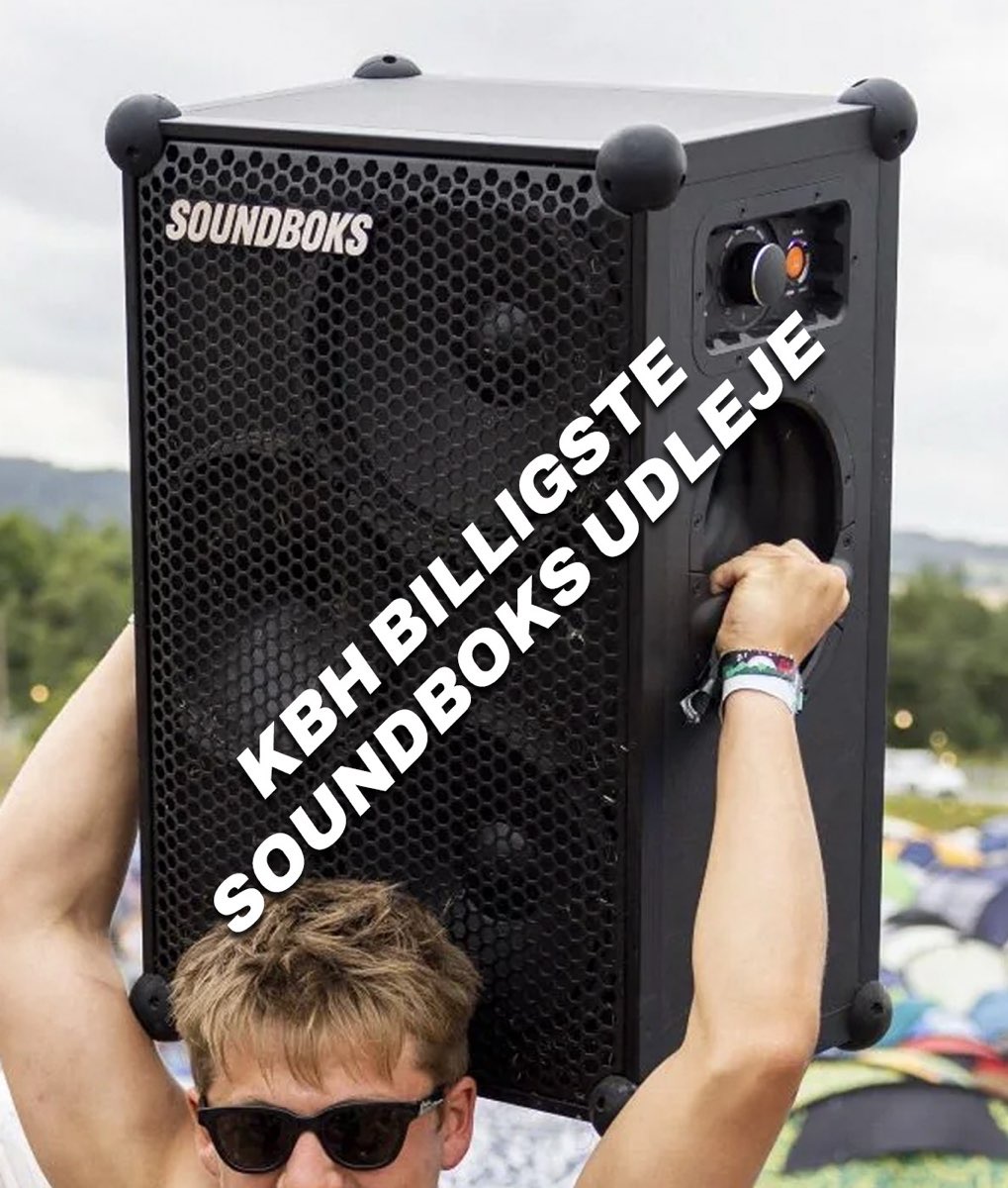 Lej en Soundboks Udlejning