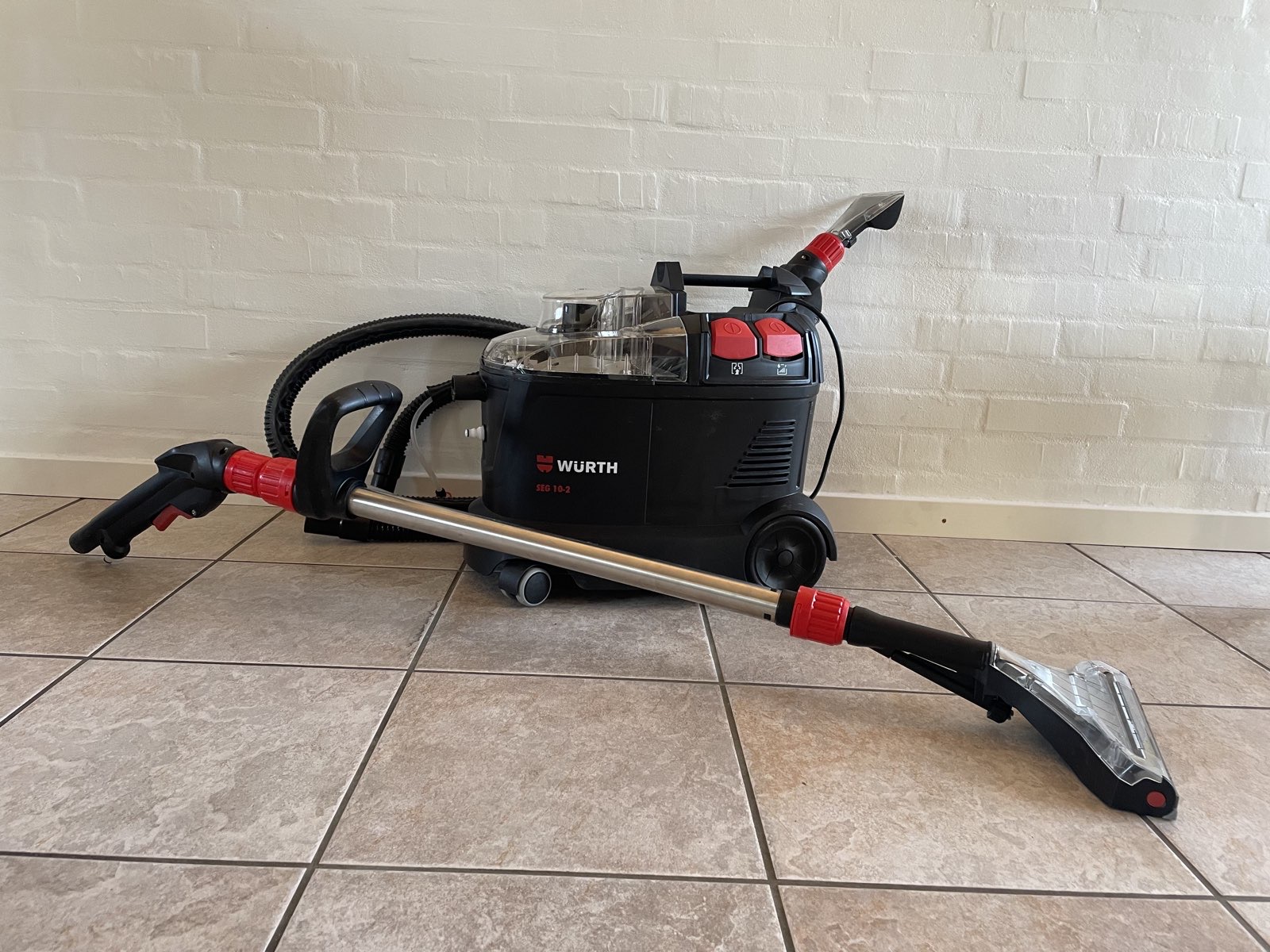 Würth tæpperenser med 3 mundstykker